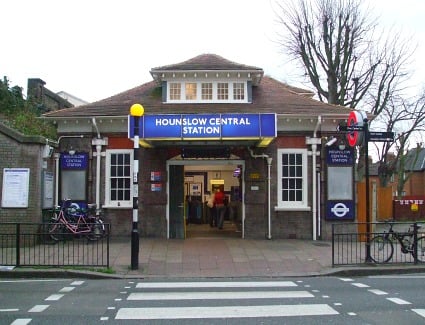 Hounslow Central Tube Station, London